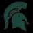 Michigan State Spartans team badge